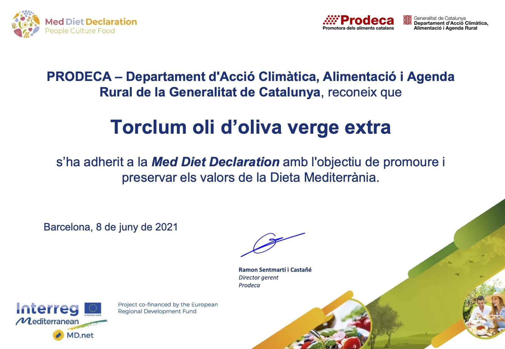 Med Diet Declaration