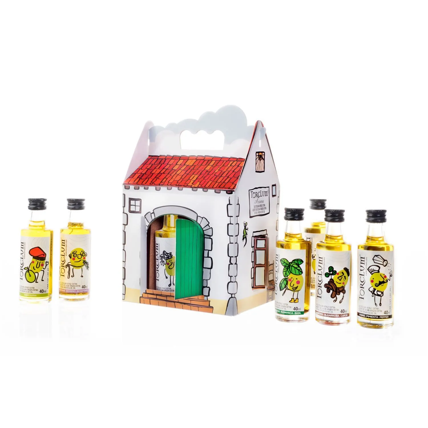 Pack Masia amb 12 Olis Aromatitzats