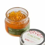 Perles d'oli d'oliva verge extra amb bitxo