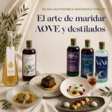 El arte de maridar AOVE y destilados · Velada gastronómica