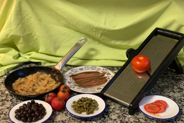 Coca salada